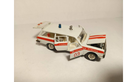 Газ 2402 скорая помощь, масштабная модель, Тантал, scale43