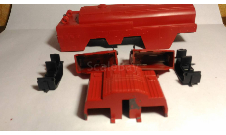 МАЗ 7310 пожарная, запчасти для масштабных моделей, Элекон, scale43
