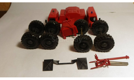 МАЗ 7310 пожарная, запчасти для масштабных моделей, Элекон, scale43