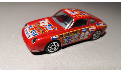 Porsche Carrera 911 BBurago 1:43, масштабная модель, scale43