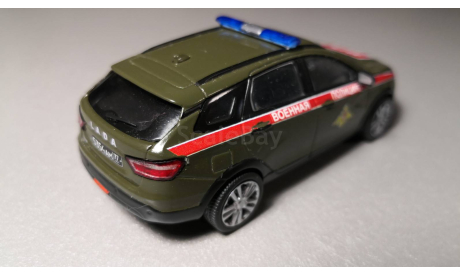 LADA Vesta SW Cross КОНВЕРСИЯ Военная Полиция DeAgostini 1:43, масштабная модель, ВАЗ, 1/43