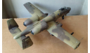 Pro build A-10A Thunderbolt II (Kitech) model, сборные модели авиации, scale48