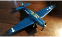 built & painted Revell Monogram 1:48 TBF Avenger model, сборные модели авиации, scale48