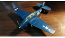 built & painted Revell Monogram 1:48 TBF Avenger model, сборные модели авиации, scale48