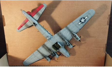 Pro-Built B-17F Flying Fortress 1/72 Model – Museum Quality Static Display, сборные модели авиации, Boeing, Hasegawa, 1:72