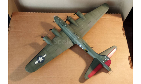Pro-Built B-17F Flying Fortress 1/72 Model – Museum Quality Static Display, сборные модели авиации, Boeing, Hasegawa, 1:72