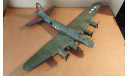 EXPERT BUILT BOEING B-17F Flying Fortress 1/72 Academy model, сборные модели авиации, Hasegawa, scale72