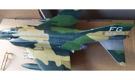 PRO BUILT TAMIYA 1/32 F-4C PHANTOM II aircraft model, сборные модели авиации, McDonnell, scale32