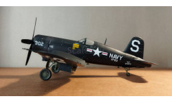 Pro built Academy 1/48 F4U-4B Corsair Korean War model