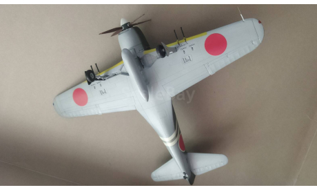Pro built Hasegawa 1/48 Kawanishi N1K2J George Shiden-Kai model, сборные модели авиации, scale48