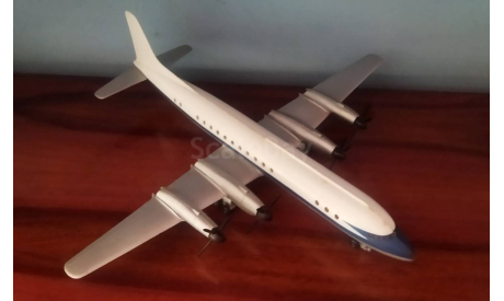 KVZ VEB Plasticart Ilyushin Il-18 1:100 Lufthansa-modellbaukasten, сборные модели авиации, scale100