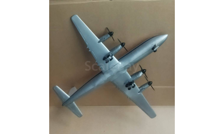 1:100 IL 18 Flugzeug-Modellbaukasten VEB KVZ Plasticart 1964, сборные модели авиации, scale100