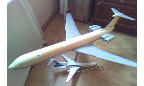 1:50 scale Ilyushin IL-62M model Ил-62М СССР Aeroflot 1974, масштабные модели авиации, Ильюшин, 1:48, 1/48
