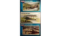 NOVO 1/72 Gypsy Moth / Sea Fury / Tomahawk ЛОТ 3 шт!, сборные модели авиации, scale72