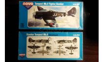 коробка NOVO Hawker Tempest Mk V Fighter Bomber No 78071 РЕДКОСТЬ!! БОНУС!, сборные модели авиации, scale72