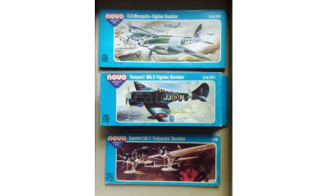 коробки NOVO 1/72 D.H.Mosquito Tempest SB-2 инструкции, сборные модели авиации, scale72
