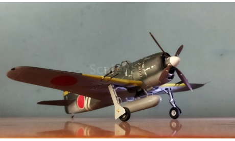 Pro built Hasegawa 1/48 Kawanishi N1K2J George Shiden-Kai model, сборные модели авиации, scale48