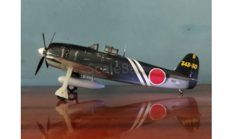 Pro built Hasegawa 1/48 Kawanishi N1K2J George Shiden-Kai model, сборные модели авиации, scale48
