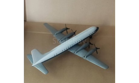 KVZ VEB Plasticart Ilyushin Il-18 1:100 Lufthansa-modellbaukasten, сборные модели авиации, scale100