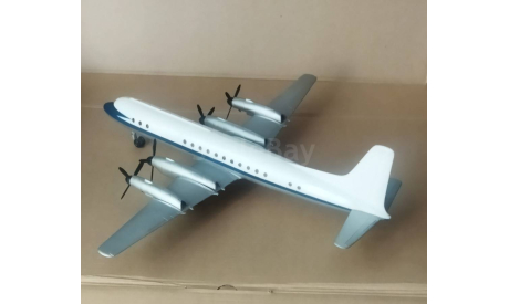 KVZ VEB Plasticart Ilyushin Il-18 1:100 Lufthansa-modellbaukasten, сборные модели авиации, scale100