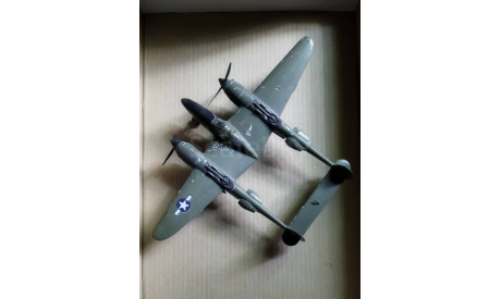 Pro built 1/48 P-38H Lightning ’Nulli Secundus’, сборные модели авиации, Hasegawa, scale48, Lockheed