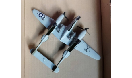 Pro built 1/48 P-38H Lightning ’Nulli Secundus’, сборные модели авиации, Hasegawa, scale48, Lockheed