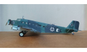 Pro built Ju-52/3m 1/72 (Heller) aircraft model, сборные модели авиации, 1:72