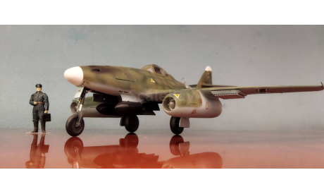 Pro built Monogram 1/48 Me-262A  model, сборные модели авиации, Tamiya, scale48