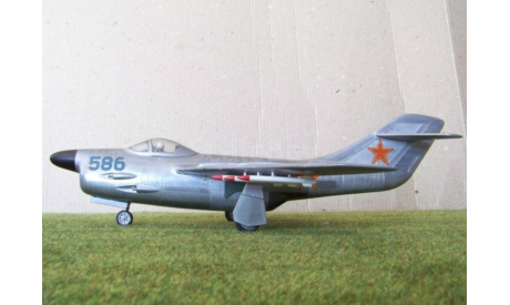 vintage soviet 1/50 scale MIG-19 Krugozor model kit RARE!, сборные модели авиации, МиГ, Юный техник, scale50