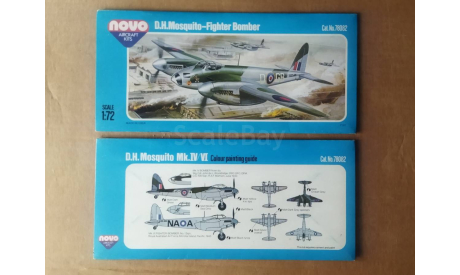 коробки NOVO 1/72 D.H.Mosquito Tempest SB-2 инструкции, сборные модели авиации, scale72