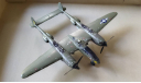 1/48 Lockheed P-38H Lightning Hasegawa модель самолёта истребитель США, сборные модели авиации, scale48