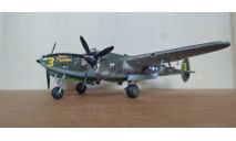 Pro built 1/48 Lockheed P-38H Lightning Hasegawa модель самолёта истребитель США, сборные модели авиации, scale48