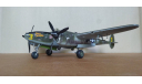 Pro built Hasegawa 1/48 P-38H Lightning model, сборные модели авиации, Academy, scale48