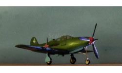 Built & painted FROG Bell P-39 Airacobra ’Soviet Litva’ model