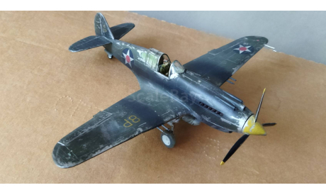 Pro built Monogram 1/48 Revell Curtiss P-40B Tiger Shark  model, сборные модели авиации, Academy, scale48