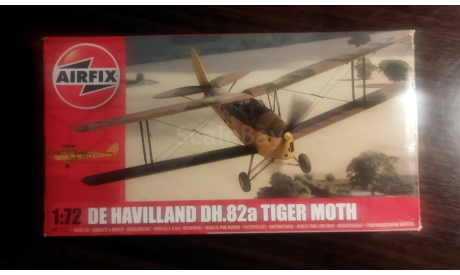 модель самолёта 1/72 De Havilland Tiger Moth Airfix, сборные модели авиации, Bristol, scale72