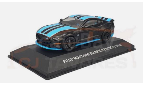 Ford Mustang Warrior Edition - 2018 - серия «Ford Mustang Collection» №6, масштабная модель, Altaya, scale43