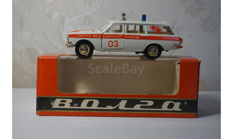 ГАЗ-24-02 Скорая помощь А24, масштабная модель, Агат/Моссар/Тантал, scale43