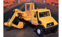 MERCEDES-BENZ UNIMOG U 90 Эскаватор 1:43 / Welly  ! ТОРГ ! ПОЧТА 250 р, масштабная модель, Daimler - Benz, 1/43