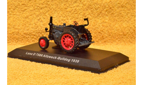 ТРАКТОР LANZ D 7506A Allzweck - Bulldog 1:43 / Hachette ! ТОРГ !, масштабная модель трактора, Тракторы. История, люди, машины. (Hachette collections), 1/43