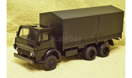 КАМАЗ 5320 Бортовой с тентом Black Bull .  1:43 / Элекон ! РАСПРОДАЖА ! ТОРГ УМЕСТ ! ПОЧТА 300, масштабная модель, scale43