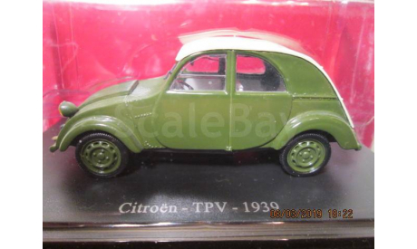 Citroen TPV 1939  1:43, масштабная модель, Citroën, 1/43