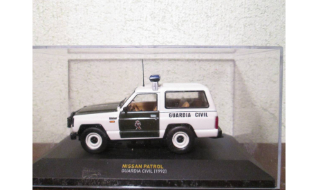 Nissan patrol Guardia civil (1992), масштабная модель, Altaya, scale43