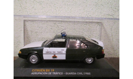 Citroen bx 19 agrupacion de trafico-guardia civil 1988, масштабная модель, Citroën, Altaya, 1:43, 1/43