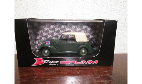 Fiat 1100 (508с.) Cabriolet Corpo Diplomatico 1937, масштабная модель, BRUMM, 1:43, 1/43