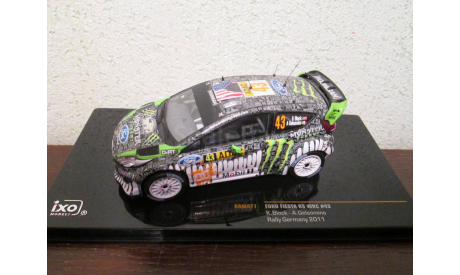 ford fiesta rs wrc k.block-a.gelsomino 2011 ixo 1/43, масштабная модель, scale43