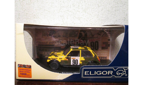 renault 5 alpine equipage armee de terre mille pistes 1/43 Eligor, масштабная модель, scale43