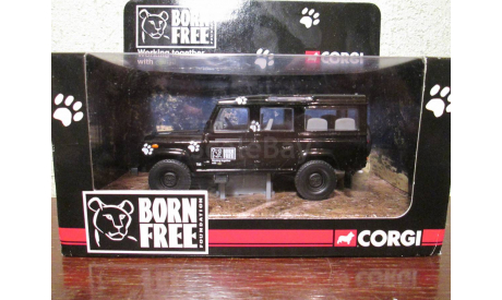 Land Rover Defender 110 Born Free Foundation, масштабная модель, Corgi, scale43