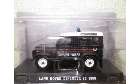land rover defender 90 1998 1/43 deagostini, масштабная модель, 1:43