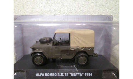 alfa romeo a.r. 51 matta 1954 1/43 deagostini, масштабная модель, scale43